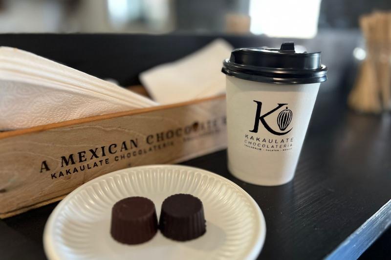メキシカンコーヒーやチョコレートも（チョコはカカオ濃度が高く溶けにくいそうです
