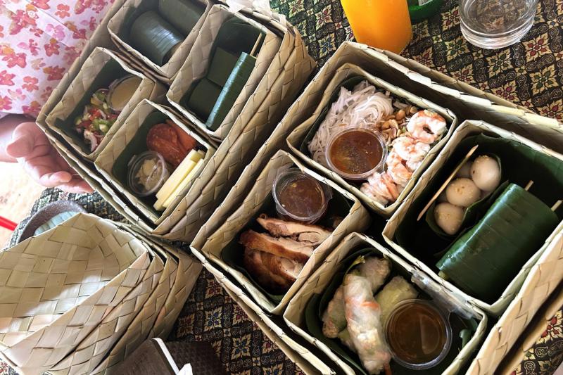 アマンサラのピクニックランチ