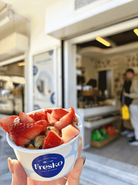 ヨーグルトデザートの店