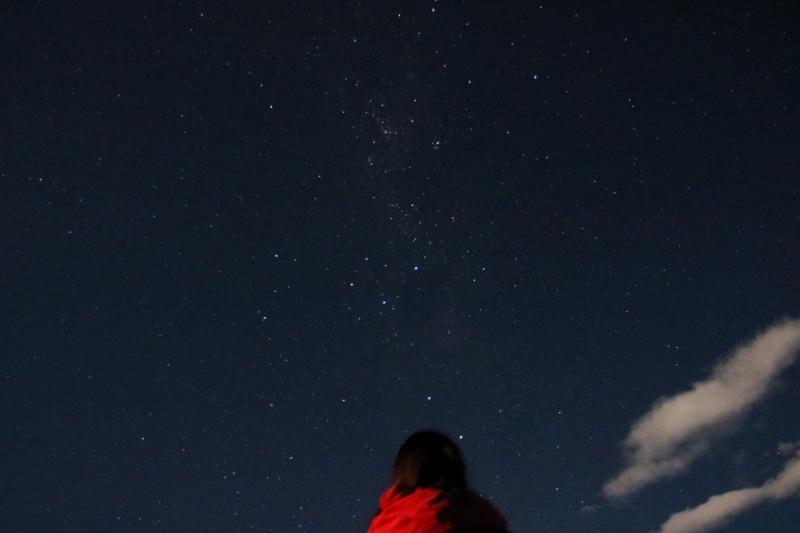 テカポの星空は雲がほとんどなく最高に綺麗でした。一眼レフで綺麗に撮れました