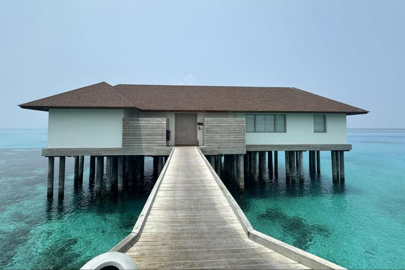 家族5人で泊まった「2ベッドルーム オーバーウォータープールレジデンス」