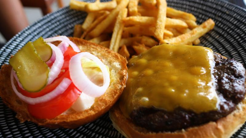 大きいハンバーガー！