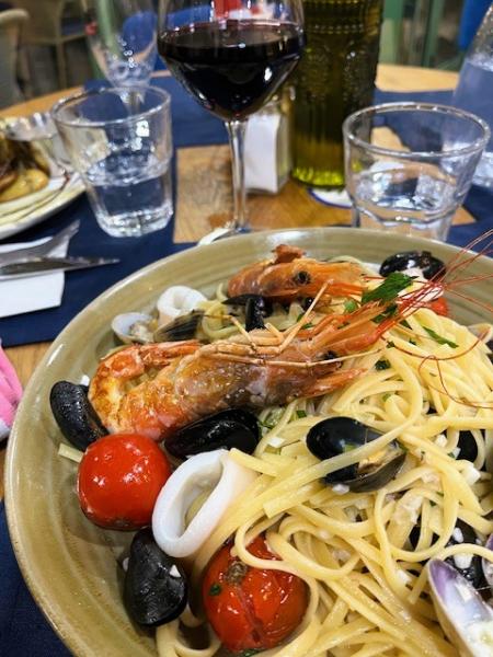 魚介たっぷり絶品パスタ