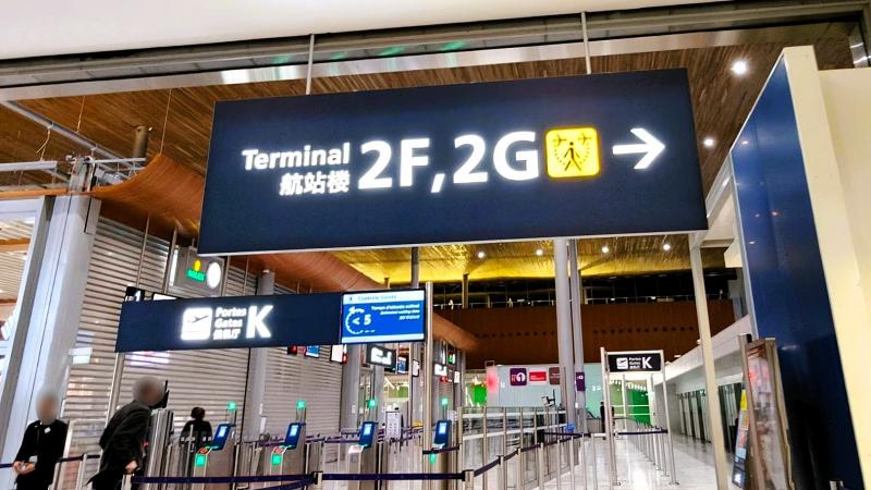 大きな分かれ道です。大きく“2F”と書かれています。まだまだ…ひたすら2Fへ