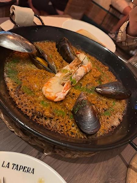 マヨルカ島で食べたパエリア