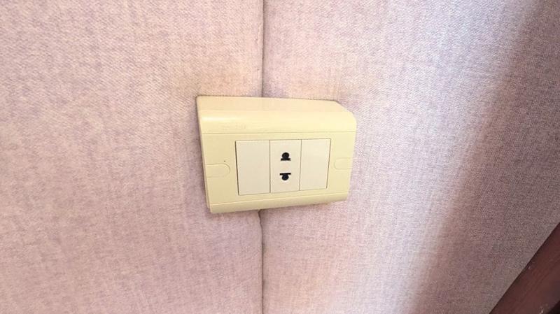 コンセントはマルチプラグ対応のものがありました