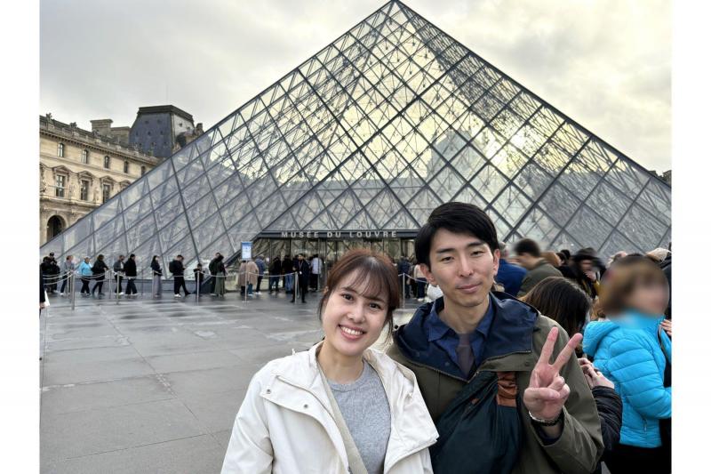 念願のルーブル美術館