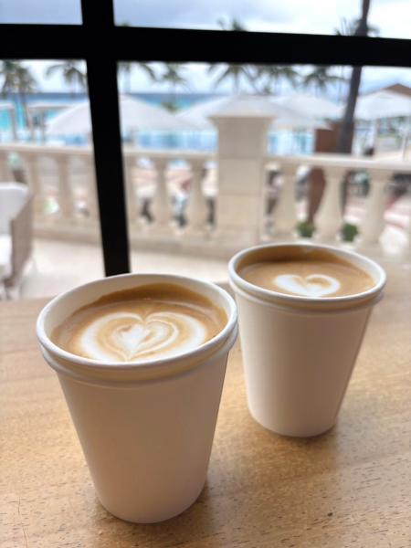 ハイアット、ウィンダムともに、毎日美味しいコーヒーをいただけました