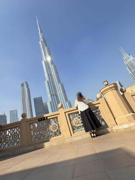 バージュ カリファと我ら♪