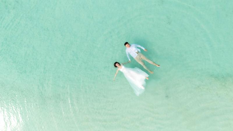 ドローンでの撮影も！