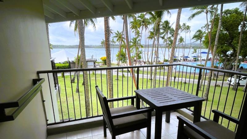 バルコニーからの眺め