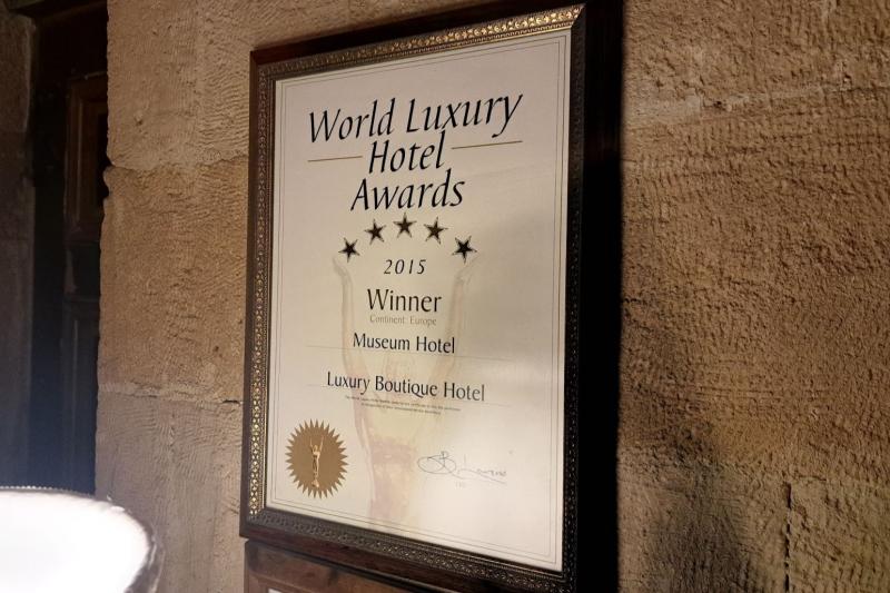 こちらは2015年『World Luxury Hotel Awards（※）』受賞時のもの