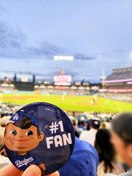 ドジャースタジアムでMLB観戦!!