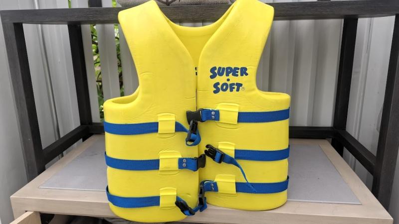 ライフジャケットも備わっています