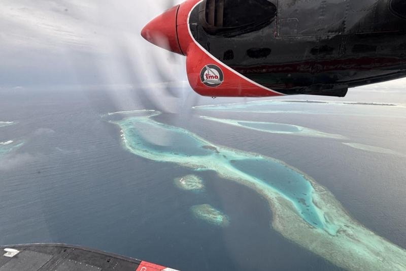 水上飛行機からの眺め