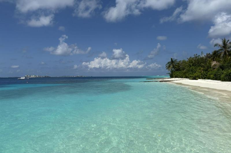 どこを見ても青い海！