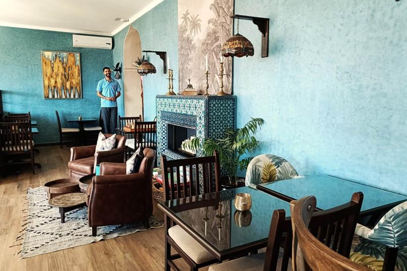 センスの良い落ち着いたレストラン