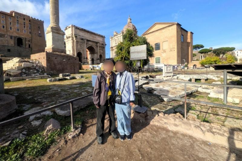 古代ローマ遺跡のフォロ ロマーノ（ローマ）