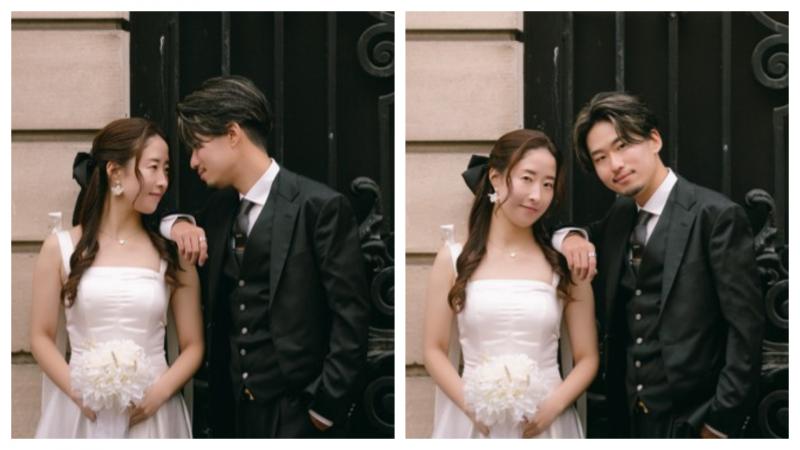 パリでのウェディングフォト