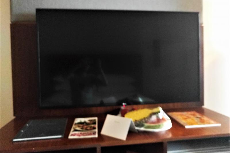 テレビもこんなに大きいサイズです♪
