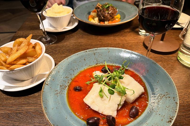 ベルゲンの隠れた名店、スピーセクローケンにて