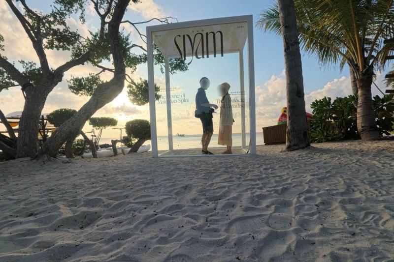 フォトスポットも充実（モルディブ）