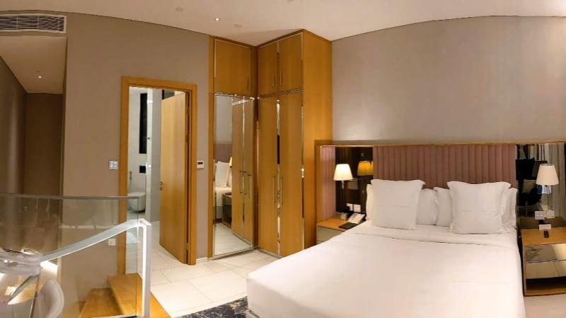 2階建て形式のお部屋にびっくり！