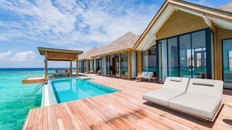 プライベートプール付き2ベッドルームウォーターレジデンス