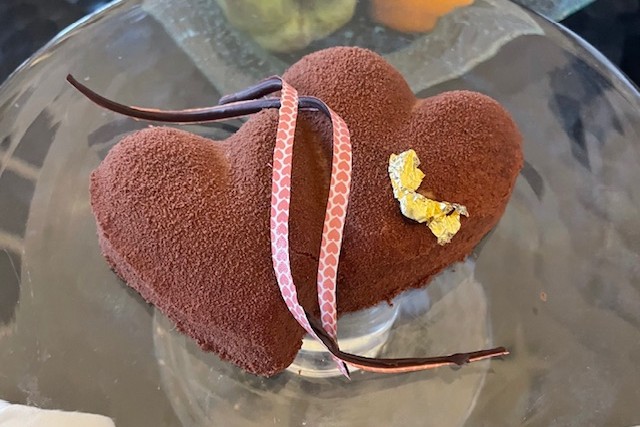 サプライズのケーキ