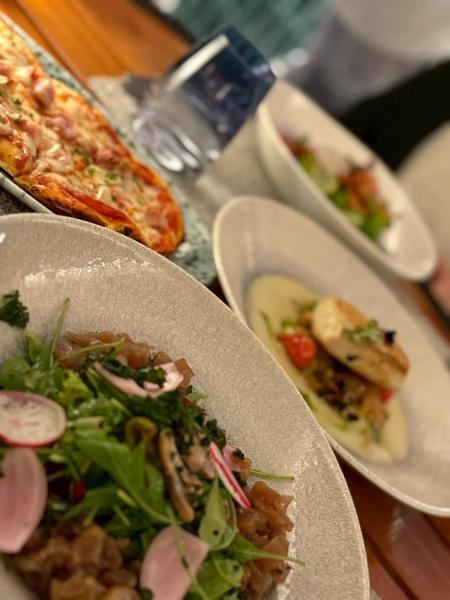 イタリアンは間違いない！ スタッフさんおすすめのノンアルフルーツカクテルも美味でした