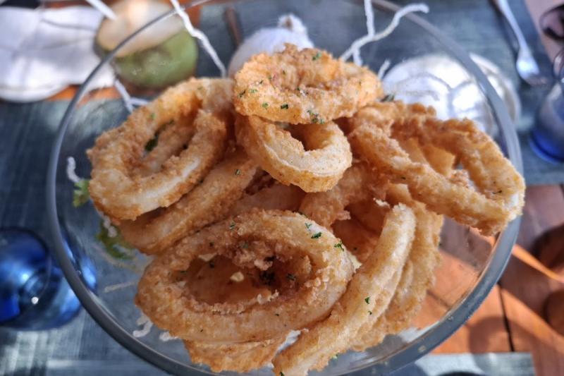 2日連続で食べるほど気に入ったカラマリフリット