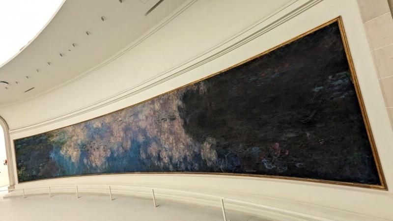 パリではオランジュリー美術館にも行きました