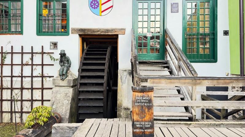 歴史的な水車小屋