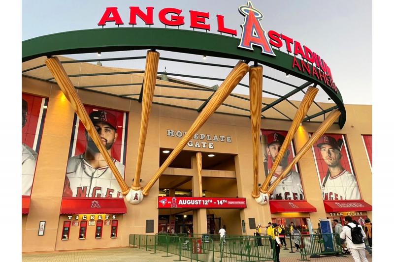 本場のMLB（メジャーリーグベースボール）でエンゼルス戦を観戦！