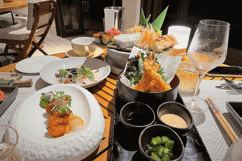 天ぷら＆お寿司