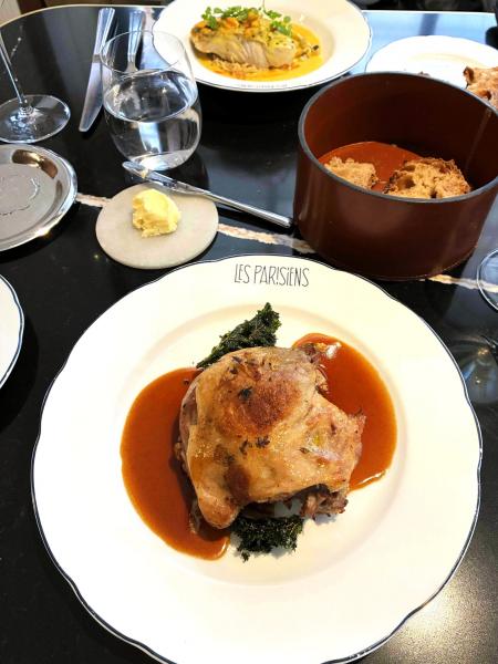  パリのレストラン「Les Parisiens」