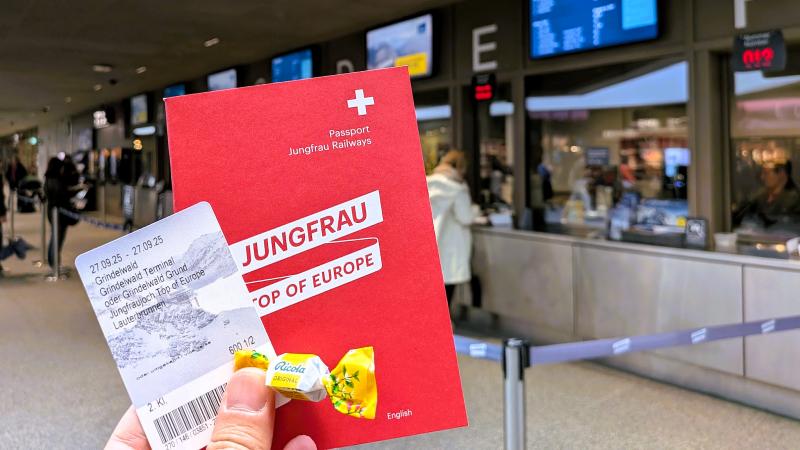 有人窓口購入でもらったパスポートは旅の記念に。自動券売機と有人窓口、どちらも料金は変わらないので、時間に余裕があれば有人窓口で購入してみてください♪