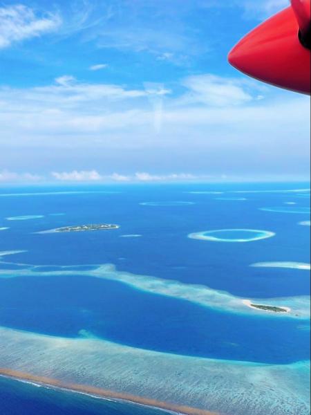 水上飛行機からの景色！