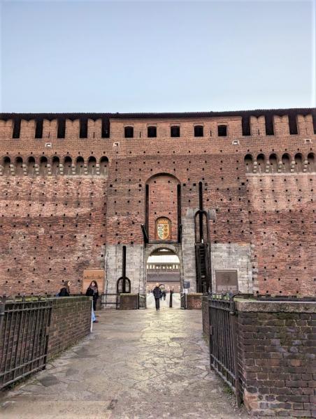 城塞の入り口