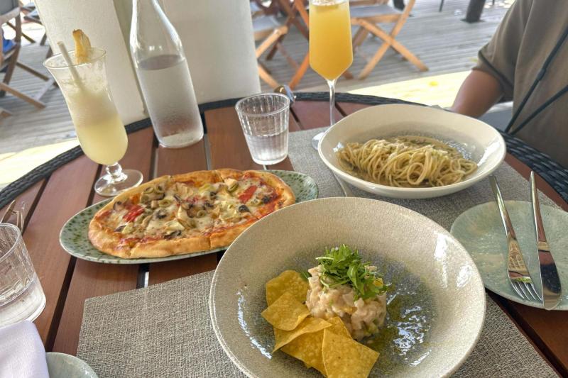 ピザもパスタも美味しかったです