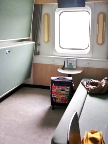 海側の客室に泊まりました