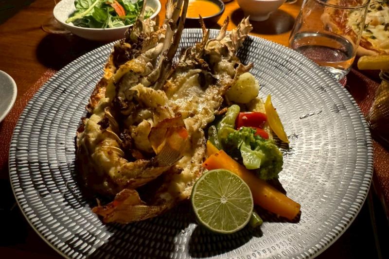 有料ですが、ロブスター美味しかったです