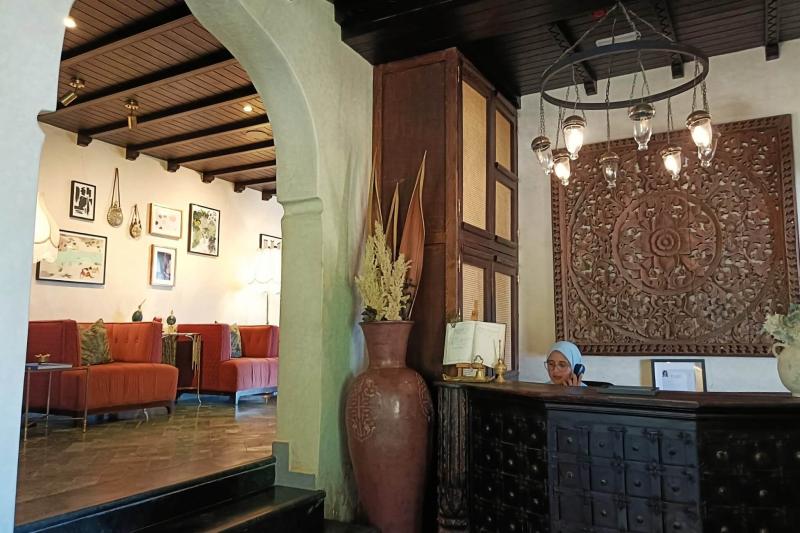 フロントとロビー