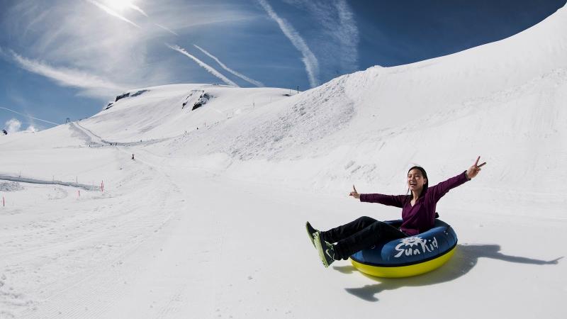 グレイシャーパーク ※アイスフライヤーでアクセスするため天候により利用不可の場合あり（©Titlis Cableways）