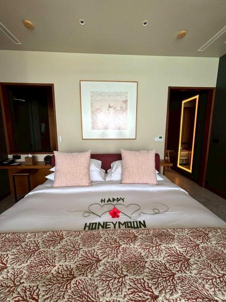 素敵なベットメイクにテンションが上がりました！