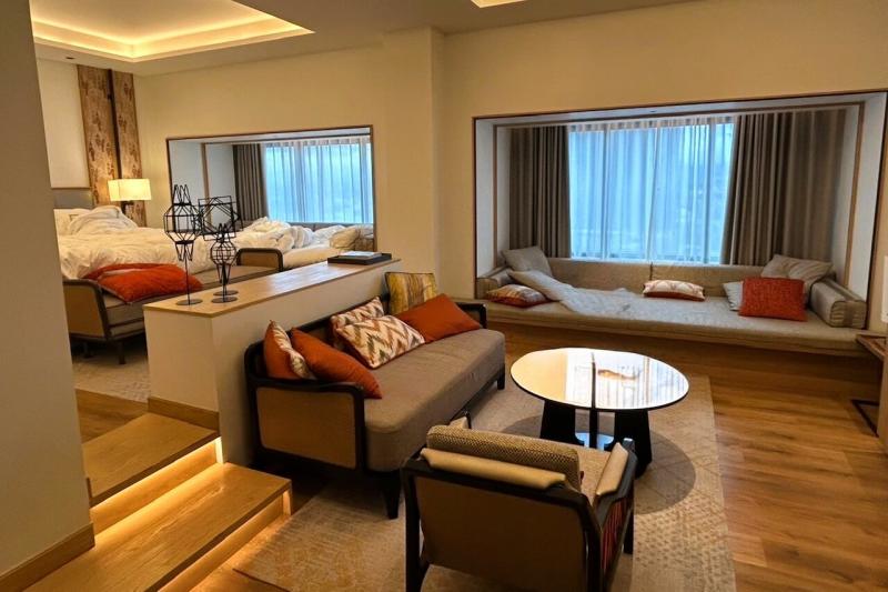 宿泊したお部屋（レベルスイート）