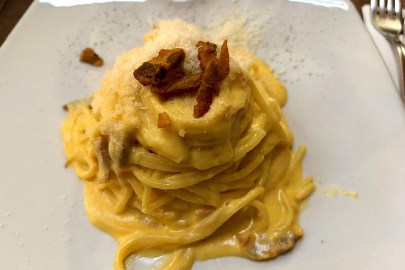 ローマ「la Carbonara」のカルボナーラ