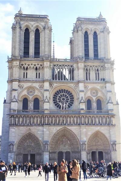 パリの世界遺産 ノートルダム大聖堂