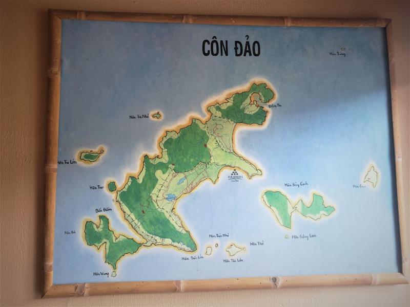 コンダオ島の地図はこちら