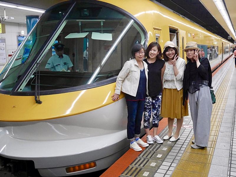 関西のスタッフは難波駅、鶴橋駅、京都駅から同じく近鉄特急で。。。